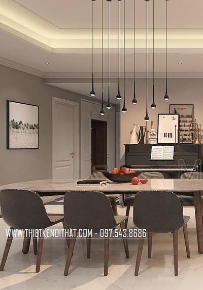  Bàn ăn gia đình tại chung cư cao cấp Keangnam